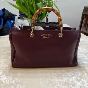 VINTAGE Gucci Bamboo Tote